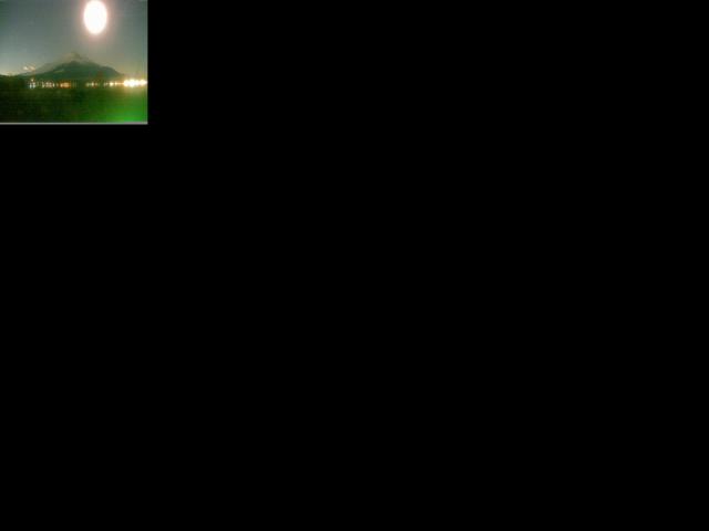 山中湖からの富士山