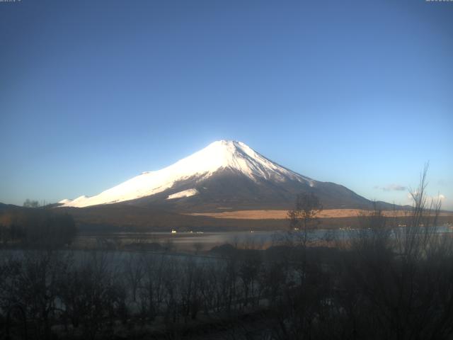 山中湖からの富士山