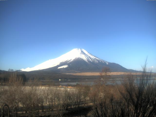 山中湖からの富士山