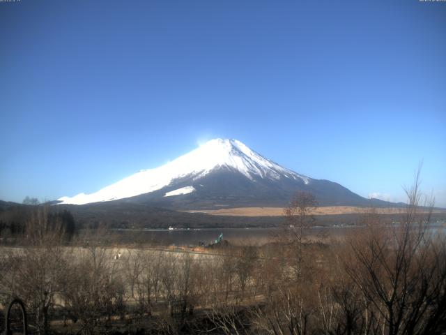 山中湖からの富士山