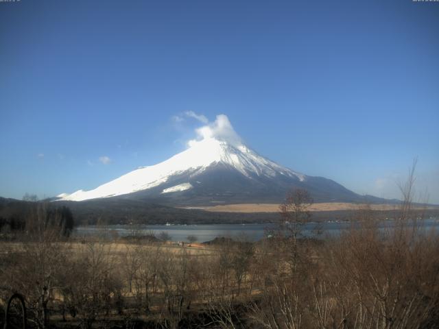 山中湖からの富士山