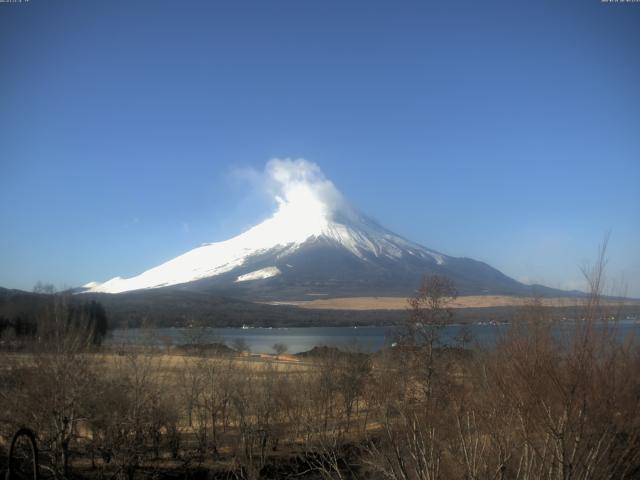 山中湖からの富士山