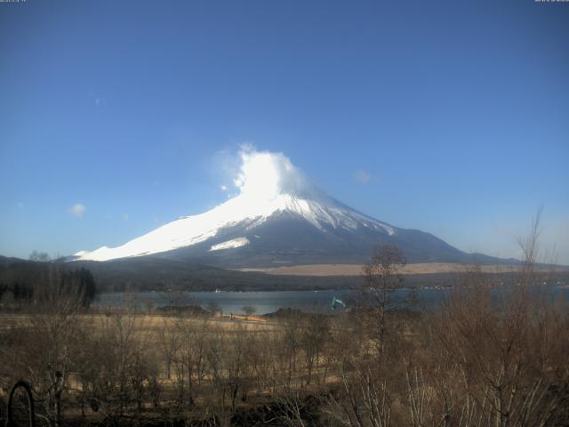 山中湖からの富士山