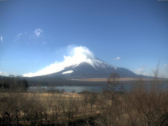 山中湖からの富士山