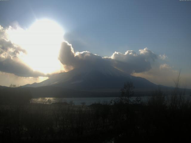 山中湖からの富士山