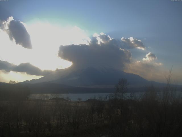 山中湖からの富士山