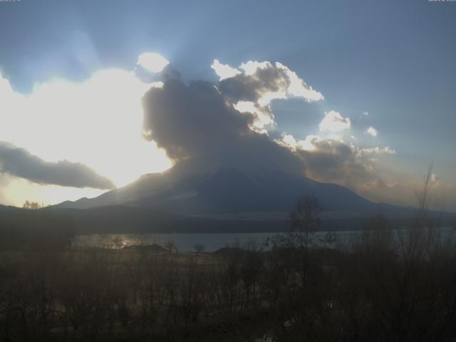 山中湖からの富士山