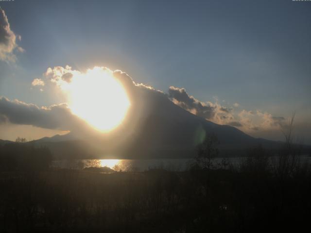 山中湖からの富士山