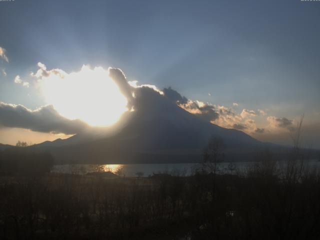 山中湖からの富士山