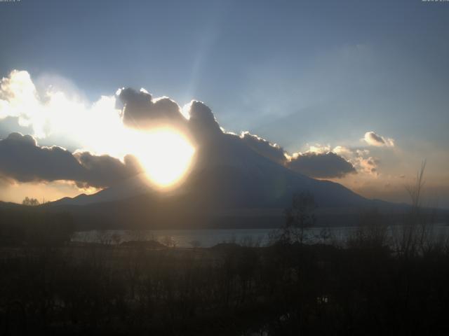 山中湖からの富士山