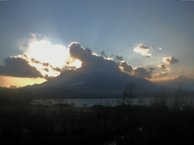 山中湖からの富士山