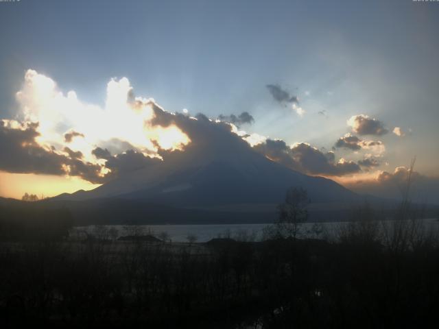 山中湖からの富士山