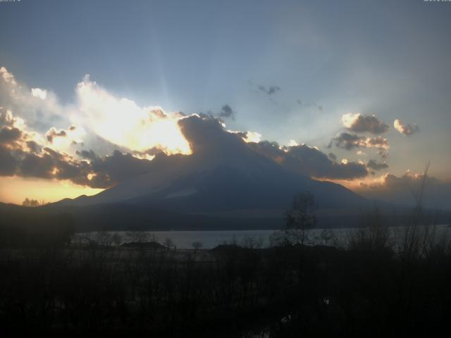 山中湖からの富士山