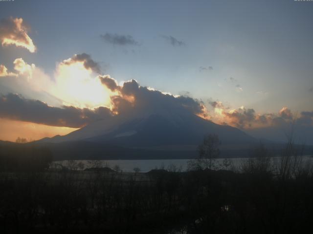 山中湖からの富士山