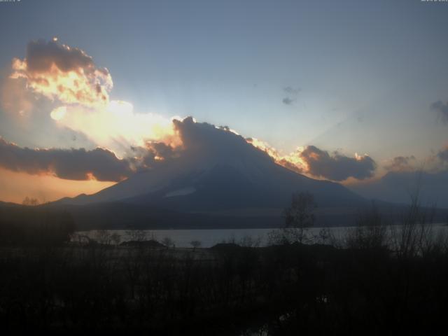 山中湖からの富士山