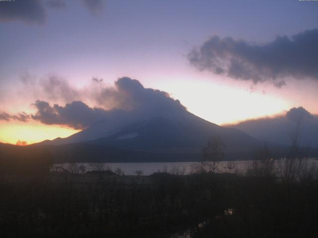 山中湖からの富士山