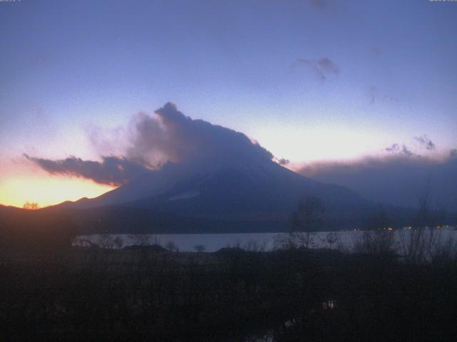 山中湖からの富士山