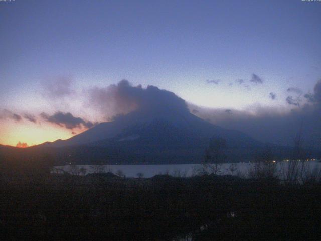 山中湖からの富士山