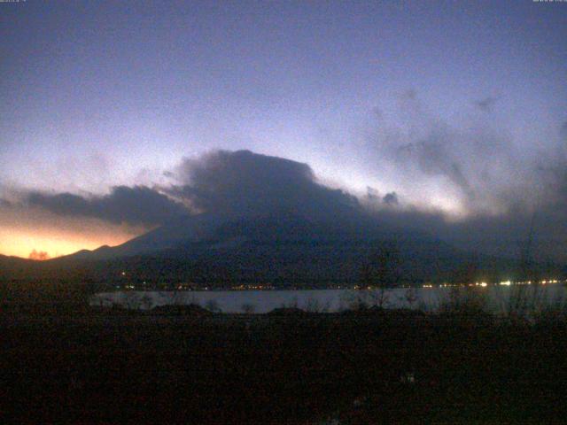 山中湖からの富士山