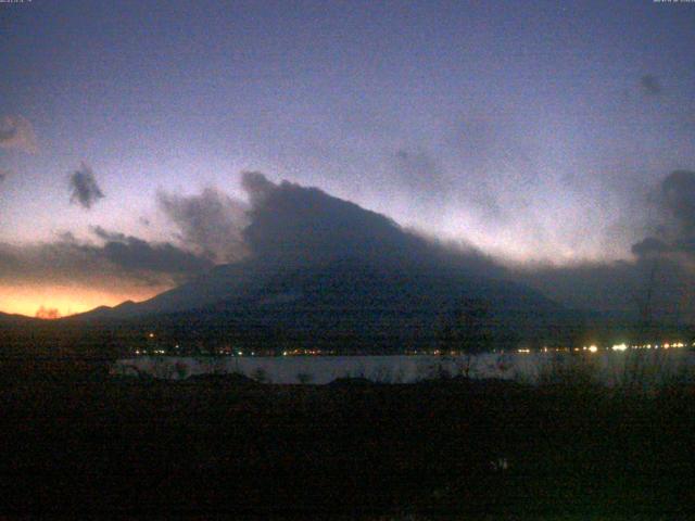 山中湖からの富士山
