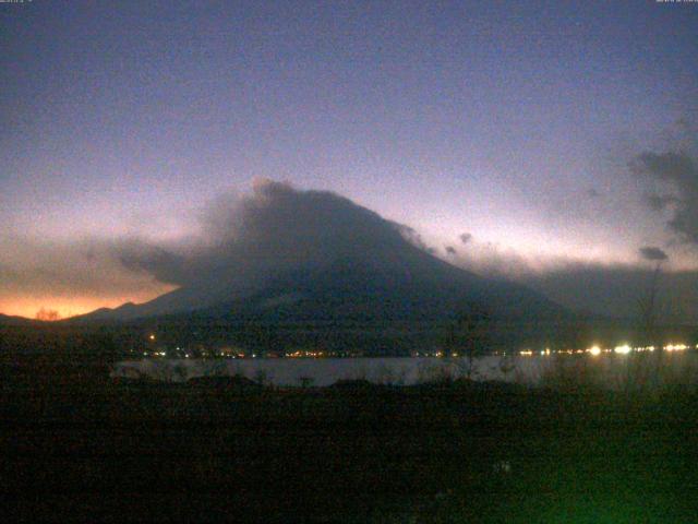 山中湖からの富士山