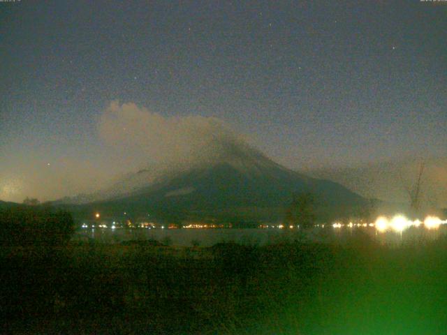 山中湖からの富士山