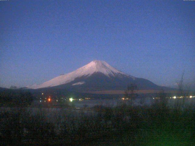 山中湖からの富士山