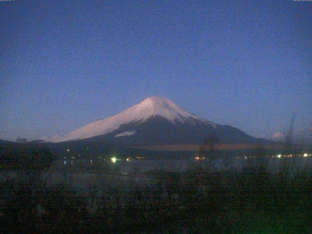 山中湖からの富士山