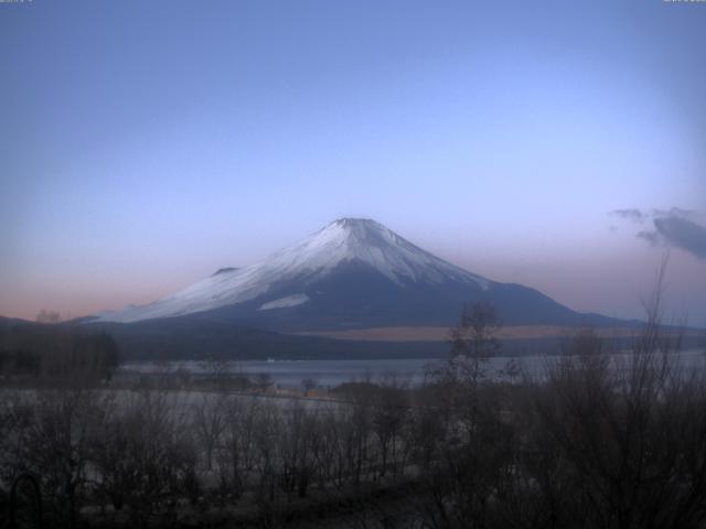 山中湖からの富士山
