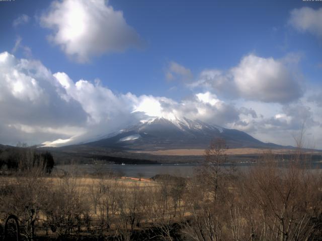 山中湖からの富士山