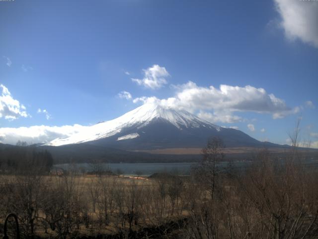山中湖からの富士山