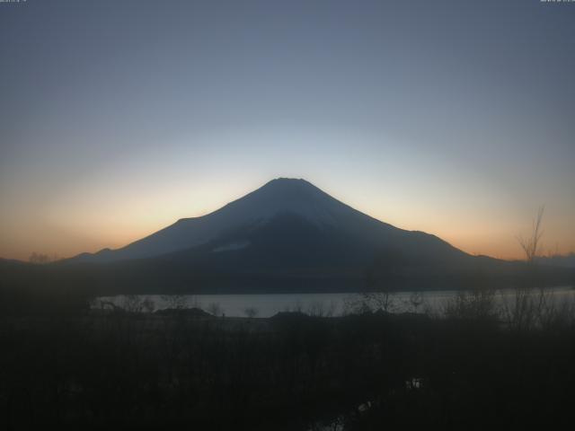 山中湖からの富士山
