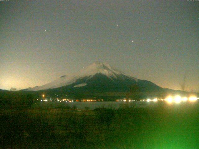 山中湖からの富士山