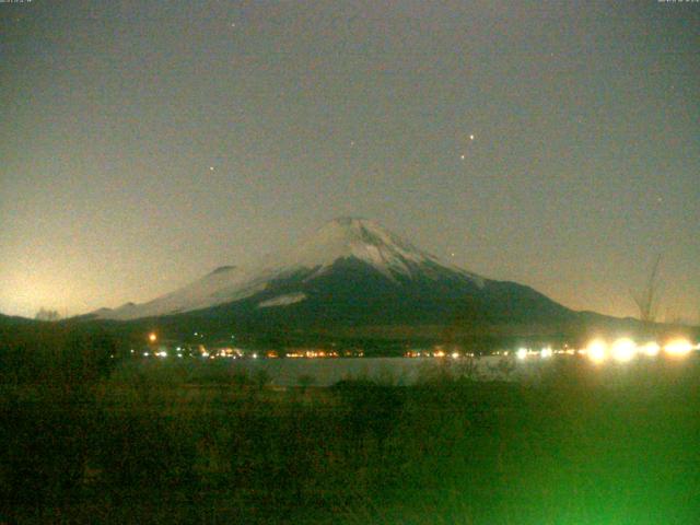 山中湖からの富士山