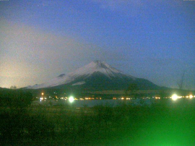 山中湖からの富士山