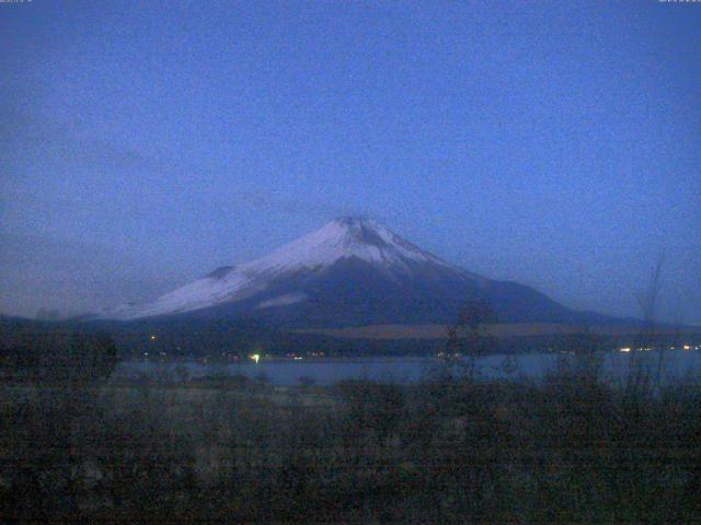 山中湖からの富士山