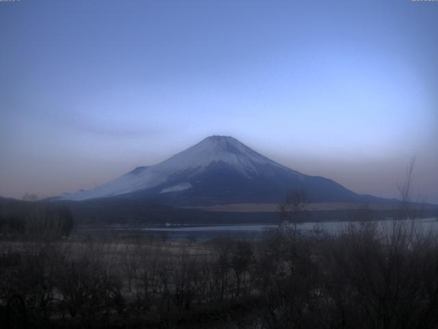 山中湖からの富士山