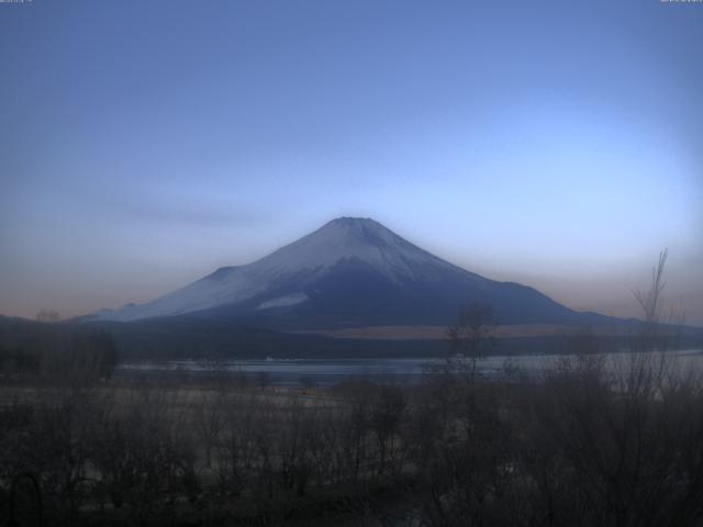 山中湖からの富士山