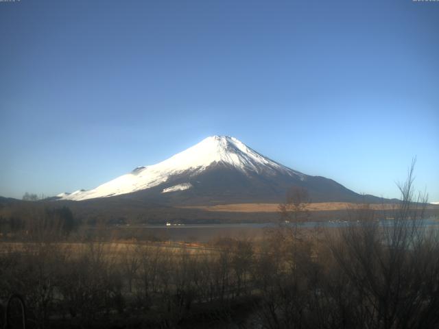 山中湖からの富士山