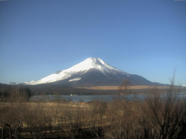 山中湖からの富士山