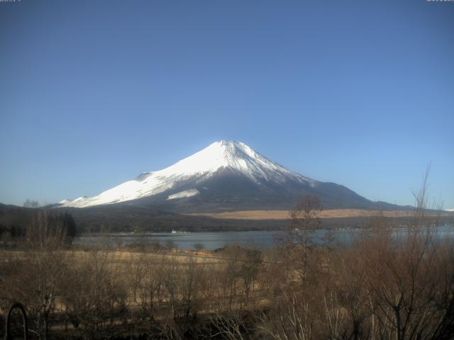 山中湖からの富士山