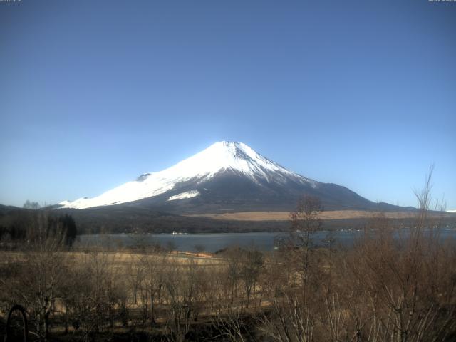山中湖からの富士山