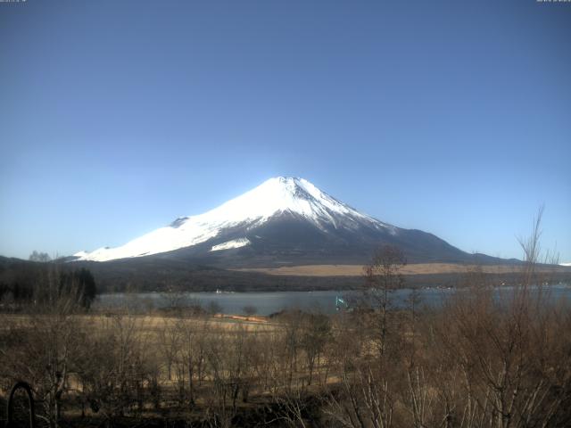 山中湖からの富士山