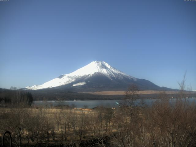 山中湖からの富士山