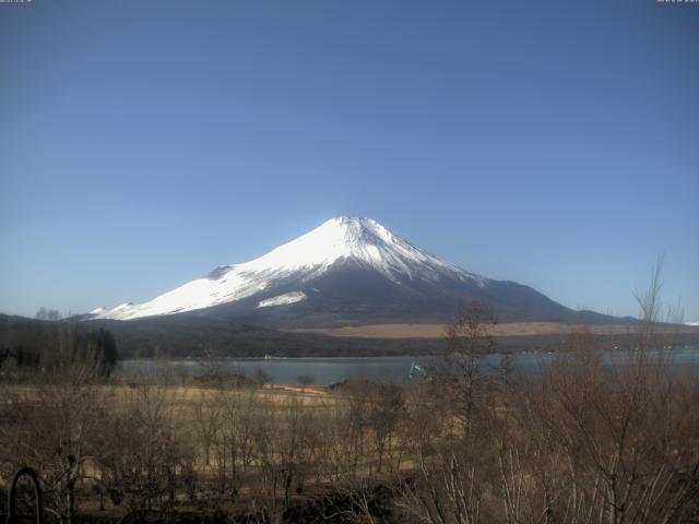 山中湖からの富士山