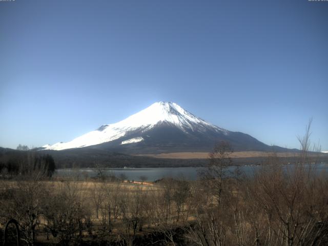 山中湖からの富士山