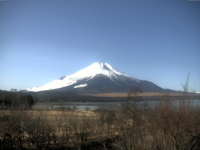 山中湖からの富士山