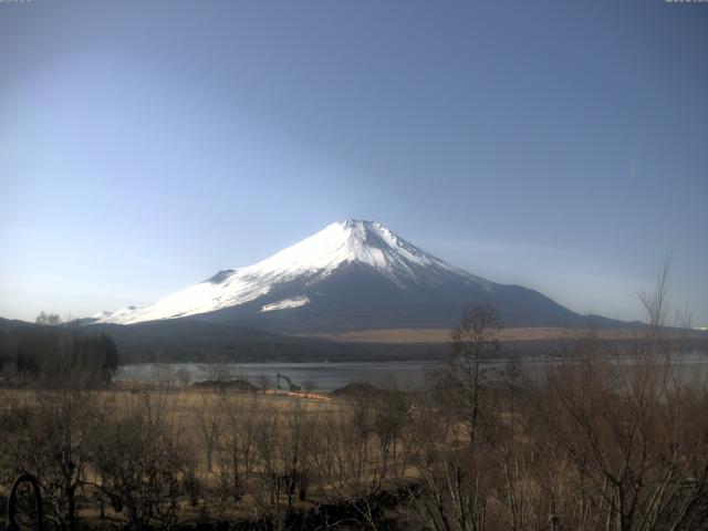 山中湖からの富士山
