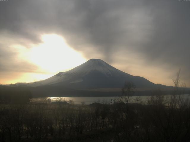 山中湖からの富士山