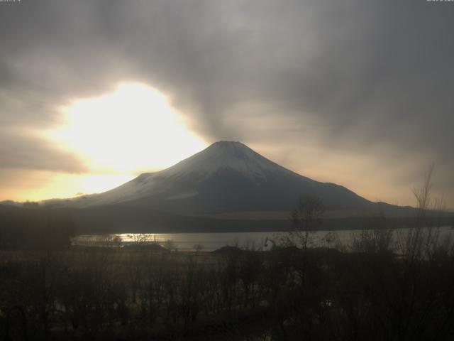 山中湖からの富士山
